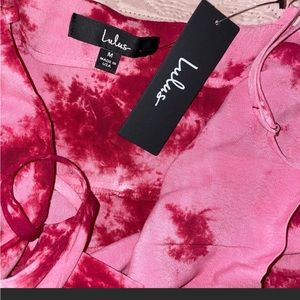 Cowell neck mini slip dress